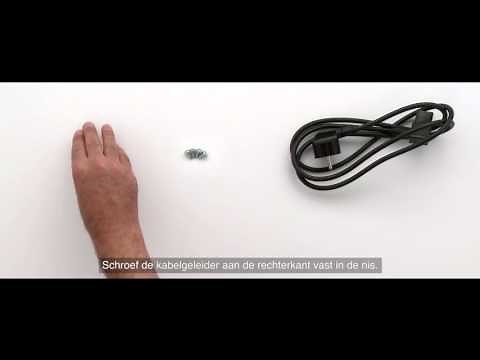 AEG inbouw koffiemachine installeren