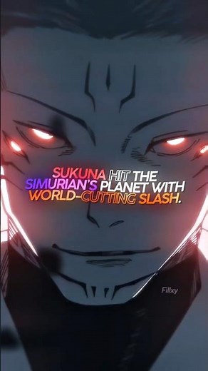 SUKUNA HIT THE PLANET?!😲🐐 #jujutsukaisen #jujutsukaisenedit #sukuna #gojo #anime #animeedit #edit