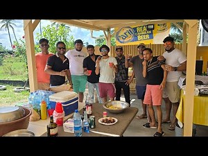BACKYARD COOK OUT AT CHILL OUT SPORTS BAR..FUN TIME FAMILY TIME. RUM GALORE.. GUYANA ON THE RISE
