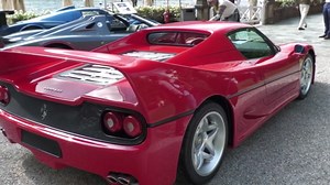 A closer look at the Ferrari F50