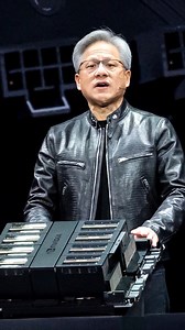 15K views · 110 reactions | NVIDIA the chipmaker at the center of an artificial intelligence boom, gave another bullish sales forecast, showing that spending on AI computing remains strong. Ed Ludlow reports. https://trib.al/dNERCBe | Bloomberg | Facebook