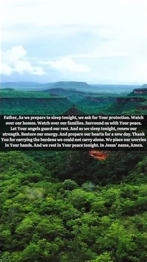 🕊️ Bedtime Prayer for Deep Sleep | God Is Watching Over You #trustgod #hopeingod #prayer #shorts