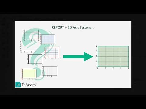DIAdem REPORT P01 - Basics 2D Axis