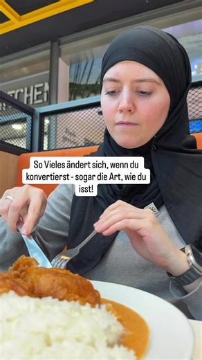 Umstellung: Mit rechts essen als Muslima