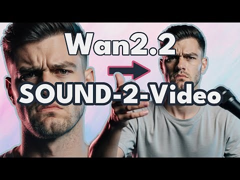 Wan2.2 Sound-To-Video! Create Incredible Speech & Sound Driven Videos FOR FREE! S2V Workflow & Guide