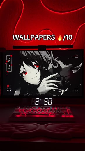 Top 10 Red-Themed Wallpapers for Your Setup