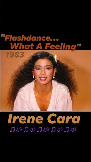 "Flashdance... What a Feeling" 1983~Irene Cara #80smusic #fridayEVE #whatafeeling