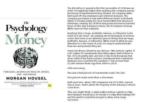 The Psychology Of Money – Book Reading | Morgan Housel | DAY 20