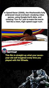 In Speed Racer (2008), the Wachowskis fully embraced visual overload-studying video