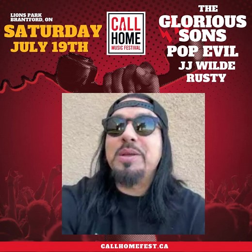 Pop Evil & The Glorious Sons - Saturday, July 19th in Brantford with JJ Wilde, Rusty and The Wild High! Grab Tickets Now ️ | Pop Evil | Facebook