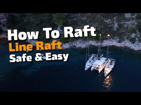 How to Build a Boat Line Raft (Live Demonstration)