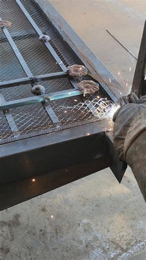 window jali installation idea