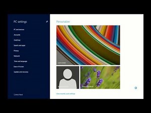 How to Change the Account Picture on the WinBook TW100 & TW800 Tablets