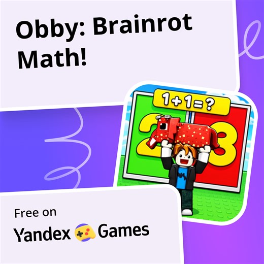 Obby: Brainrot Math! - play online for free on Yandex Games