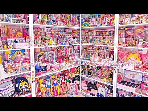 Sailor Moon Collectibles: Toy Collection Room Tour 2018