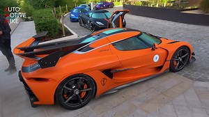 【幽灵中队2021】柯尼塞格jesko细节欣赏/声浪/赛道首秀