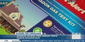 NCDHHS providing 3,000 free radon test kits to reduce lung cancer risk