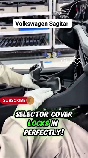 Most Precise Gear Selector Installation Ever?