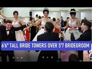 6'6" Tall Bride Towers Over Her 5'7" Bridegroom & More!