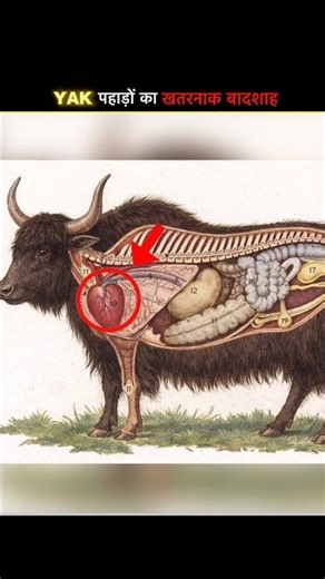 Mountain Yak Powerful 😱 | #baffalo #shorts