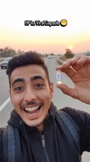 Ayush Vision on Instagram: "Viral Hp Capsule..agle din gadi kharab.. . . #viral #petrol #vlog #tech #fun #ayushvision01"
