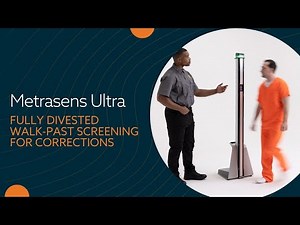 Step into safety: Metrasens Ultra Fully Divested Walk-Past Screening Guide for Corrections