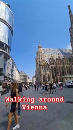walking around Vienna #travel #travelvlog #vienna