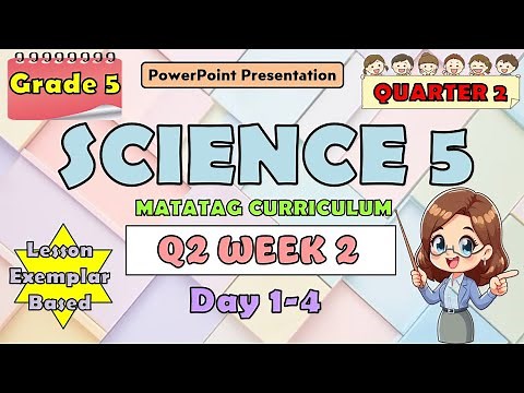 Science 5 Matatag Curriculum PowerPoint Presentation Quarter 2 Week 2 Day 1-4
