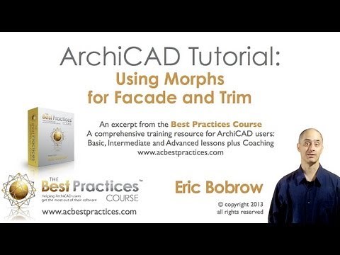ArchiCAD Tutorial | Using Morphs for Facade and Trim
