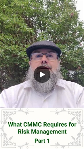 What does CMMC require for Risk Management? Not just ad hoc talk over coffee. | James Harper