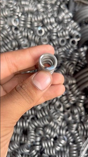 Small spring grinding and finishing process #diy