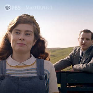 Born and raised in the Dales, Helen is a farmer who isn’t afraid to get her hands dirty. Only FIVE DAYS until All Creatures Great and Small premieres! | MASTERPIECE | PBS
