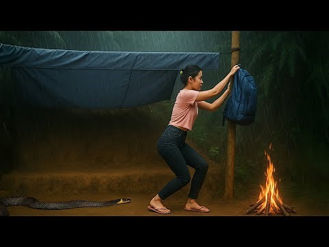 Building the Best Modern Private Jungle House | Off-Grid Living in the Wild