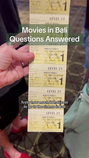 Bali Cinema Guide: Cost, Candy Bar, English Movies