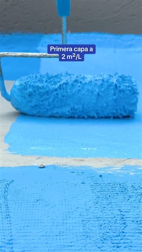 Renovamos esta terraza con #FesterCL52 una membrana impermeable para la colocación de azulejos.