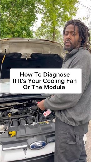 🛠️ How To Diagnose If It’s Your Cooling Fan Or The Module 👨🏾‍🔧 #coolingfan #coolingfanmodule