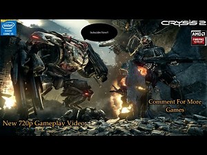 Crysis 2 On i5 2nd Gen Firepro V4900 | 5Min''Benchmarks''