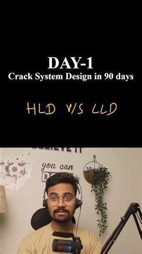 📅 Day 1 of 90 Days System Design Series