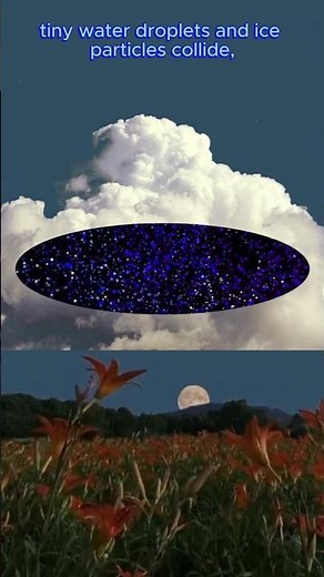 What Causes Lightning During Rainfall? #nature #weather #thunderstorm #science #physics #educational