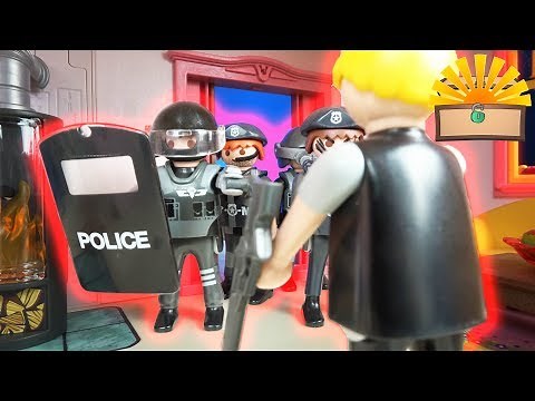 SEK EINSATZ STÜRMT REIN! SCHÜSSE AUF FAMILIE BERGMANN - Playmobil Film deutsch