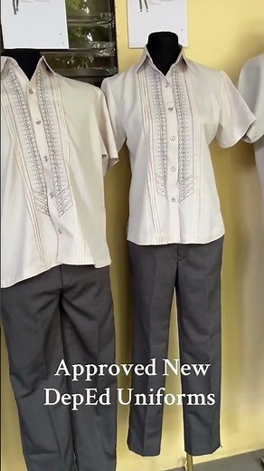 Get ready for the DepEd uniform transition period for SY 2025–2026! 👩🏼‍🏫👨‍🏫 #ctto #shorts