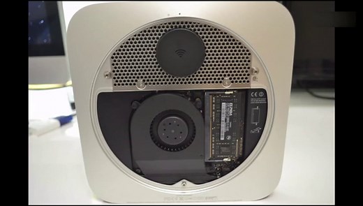 苹果mac mini 2012新款开箱与测试