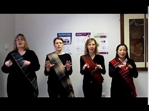 NHS Grampian - Deaf Awareness Week 2016 - BSL Flower of Scotland