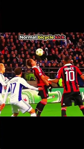 Normal bicycle kick vs this guy