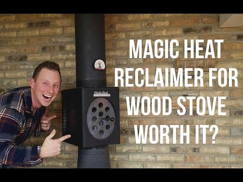Magic Heat Wood Stove Heat Reclaimer - review, install