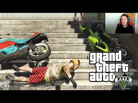 CUIDADO! ESCALERAS PELIGROSAS! PARKOUR GTA V