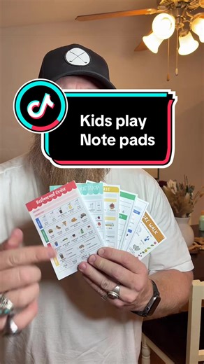 These kids playtime note pads will help keep your kids entertained for hours! #kids #playtime #summerfun