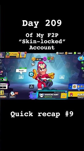 Brawl stars “Skin-Locked” account!
