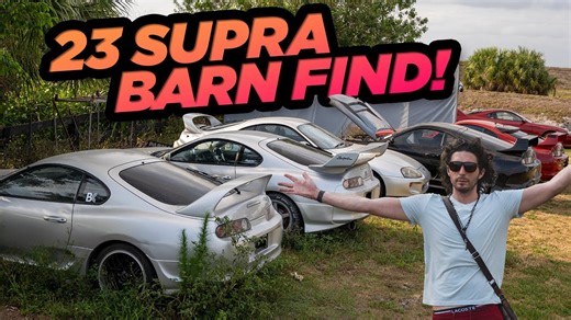 CRAZIEST SUPRA BARN FIND EVER! (Florida Man Restores ABANDONED Supras) | That Racing Channel
