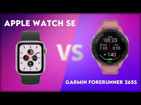 Apple Watch SE vs Garmin Forerunner 265S Comparison